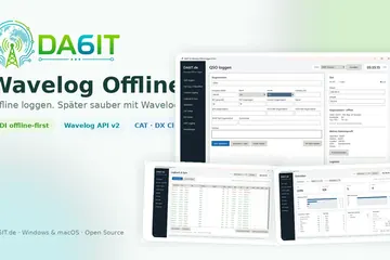 Vorschau des Wavelog Offline Loggers