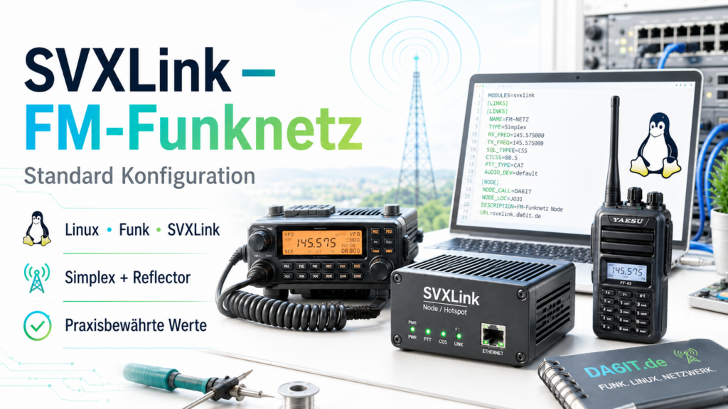 FM-Funknetz Standardkonfiguration für SVXLink
