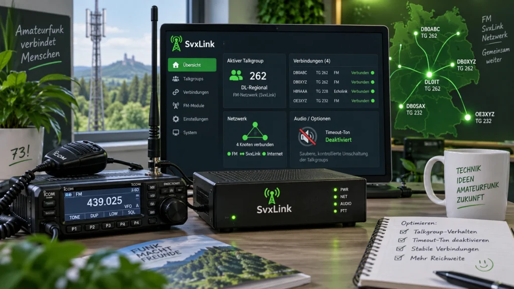 SVXLink: Timeout-Beep bei Talkgroups abschalten