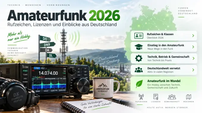 Amateurfunk 2026: Zahlen, Trends und die Frage nach passenden Lizenzklassen